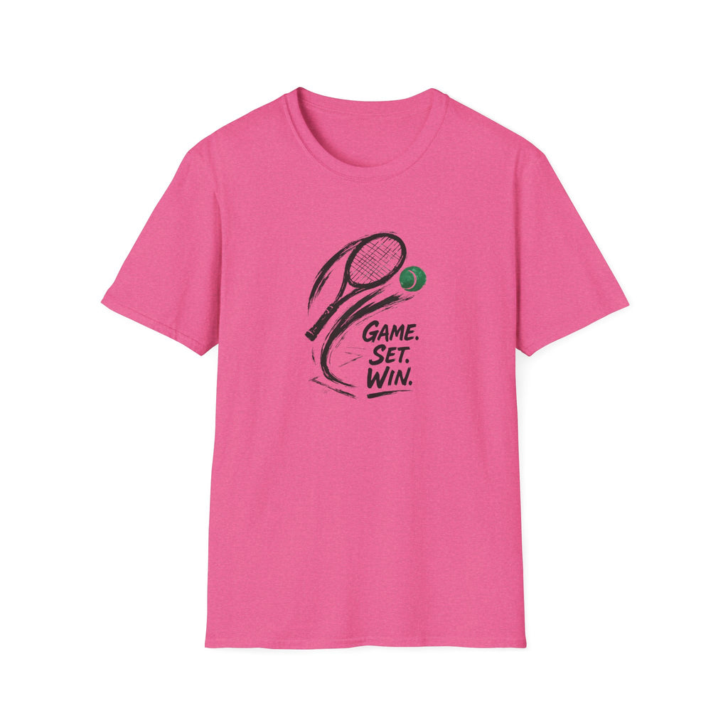 Tennis Game Set Win T-Shirt